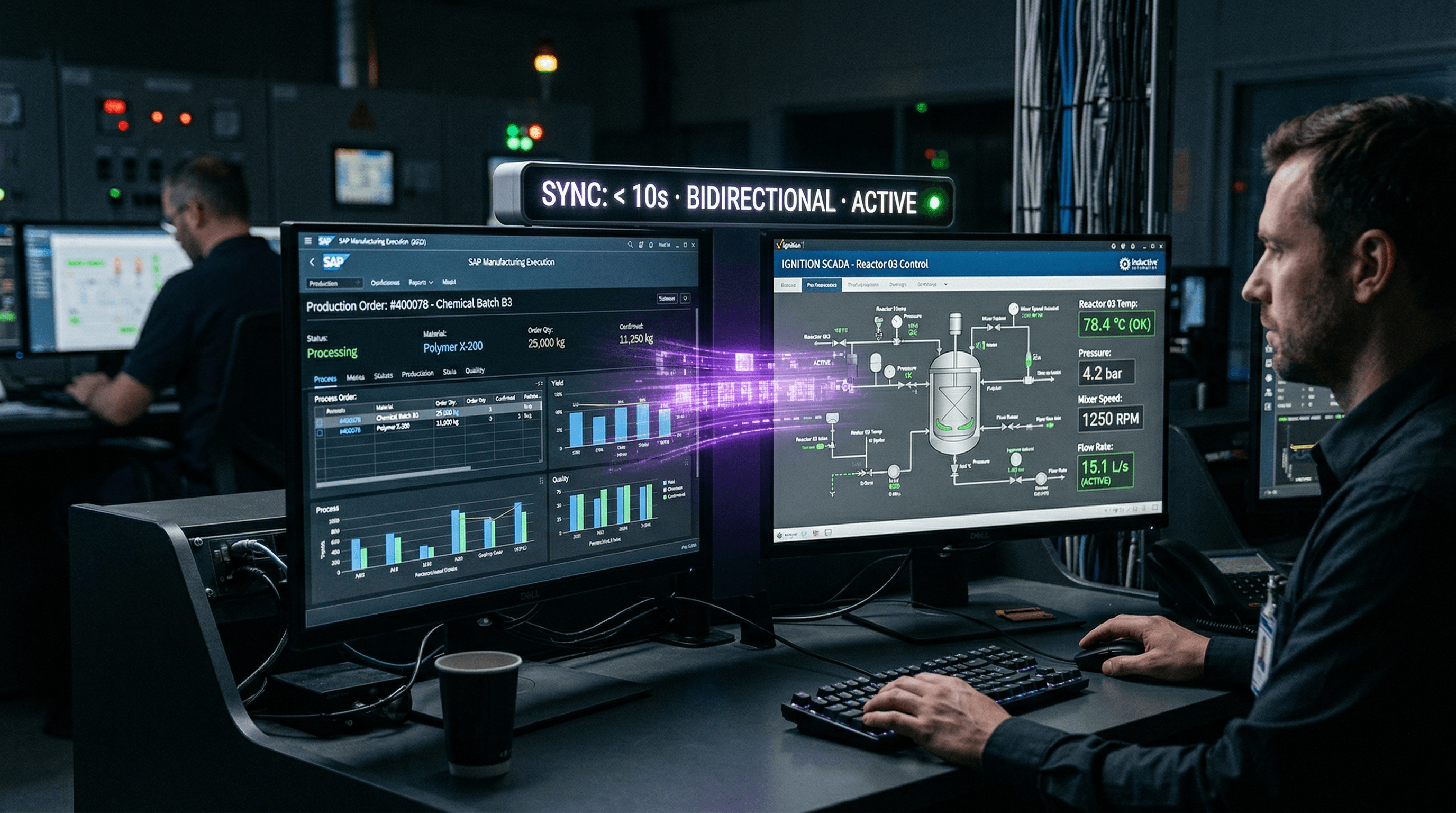 ERP-SCADA-Dashboard Integration